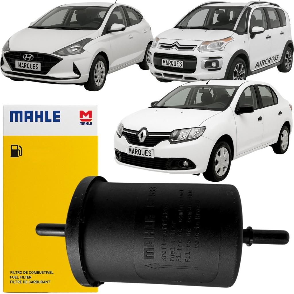 Filtro De Combustível Kl583 Citroen Hyundai Nissan E Peugeot em Oferta na Shopee