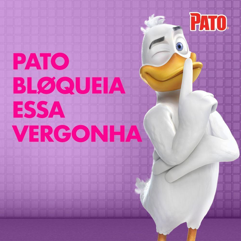 Kit 3 Odorizadores Sanitários Líquido Pato Block Lavanda 60ml Spray