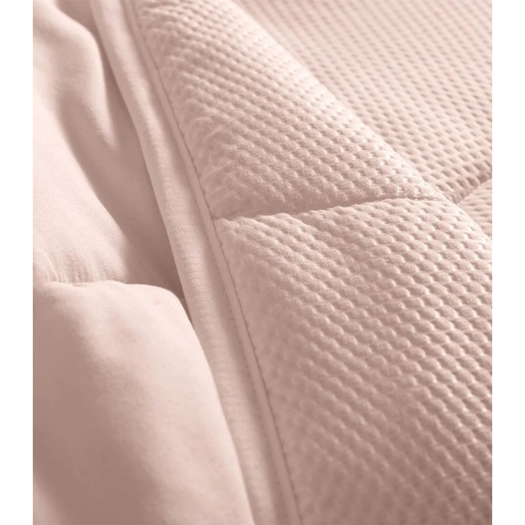 Detalhes do Edredom Verano Queen Toque Acetinado Altenburg Rosa