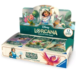 BOOSTER BOX DISNEY LORCANA SET 7 ARCHAZIA'S ISLAND CARD PACKS INGLÊS TCG DISPLAY RAVENSBURGER COPAG