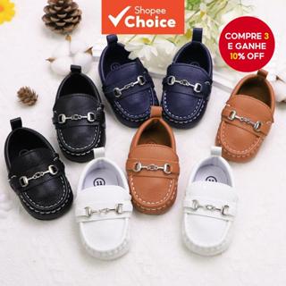 Sapatos Mocassins Deslizantes Para Bebês Meninos – Sapatilhas Leves E Antiderrapantes Crianças Em Ambientes Internos Ext em Oferta na Shopee