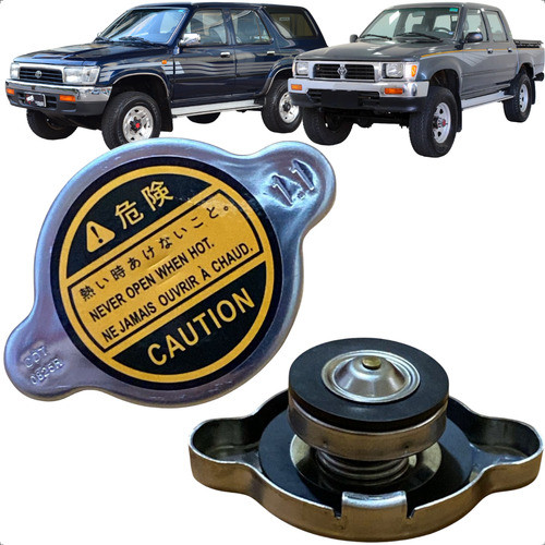 Tampa Radiador Hilux e Sw4 2.8 3.0 1992 1993 1994 1995 1996 1997 1998 1999 2000 2001 2002 - 1.1 Bar em Oferta na Shopee