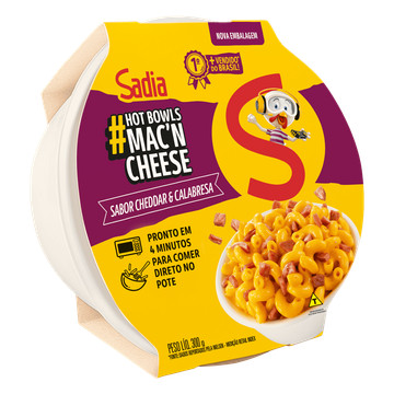Mac'n cheese calabresa congelada Sadia em Oferta na Shopee