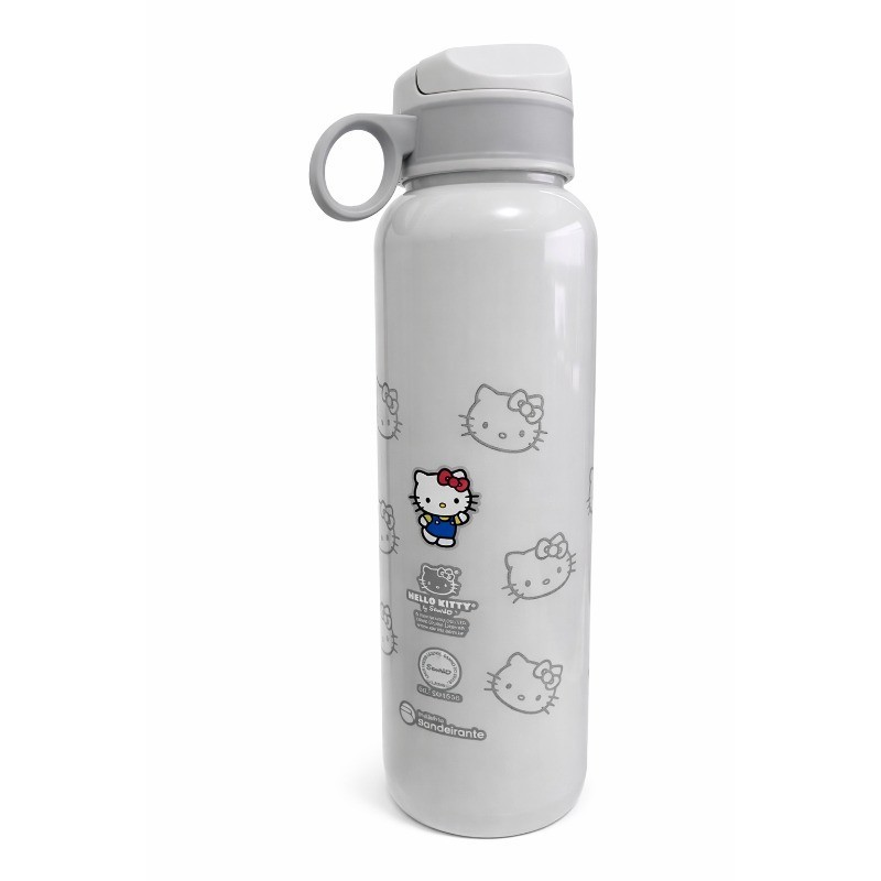 Garrafa Agua Squeeze Hello Kitty Escola 1 Litro em Oferta na Shopee