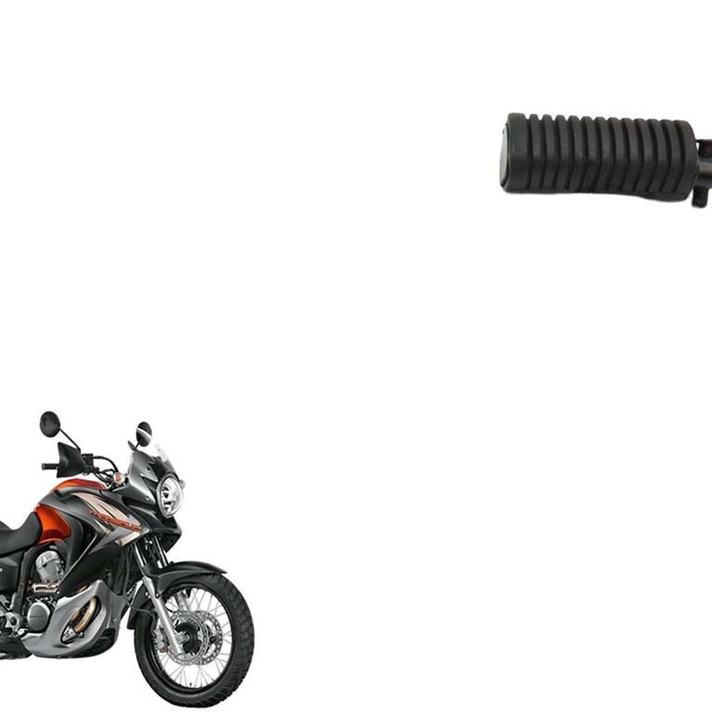 PEDALEIRA TRASEIRA ESQUERDA HONDA TRANSALP 700 2011 a 2014 USADO ( ORIGINAL )