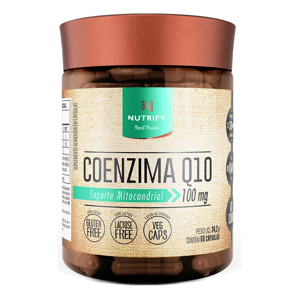Coenzima Q10 100 MG  60 caps - Nutrify