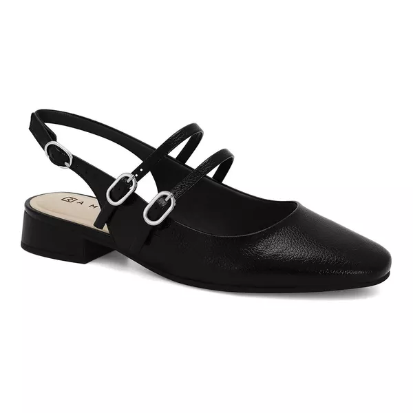 Sapato Feminino Chanel Sapatilha Salto Baixo Conforto Moda Ramarim Original