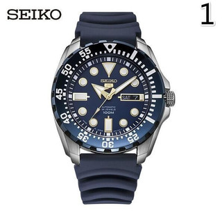 Novo relógio esportivo masculino SEIKO 5 com 24 diamantes, 10 cores, multifuncional e com calendário 18AV