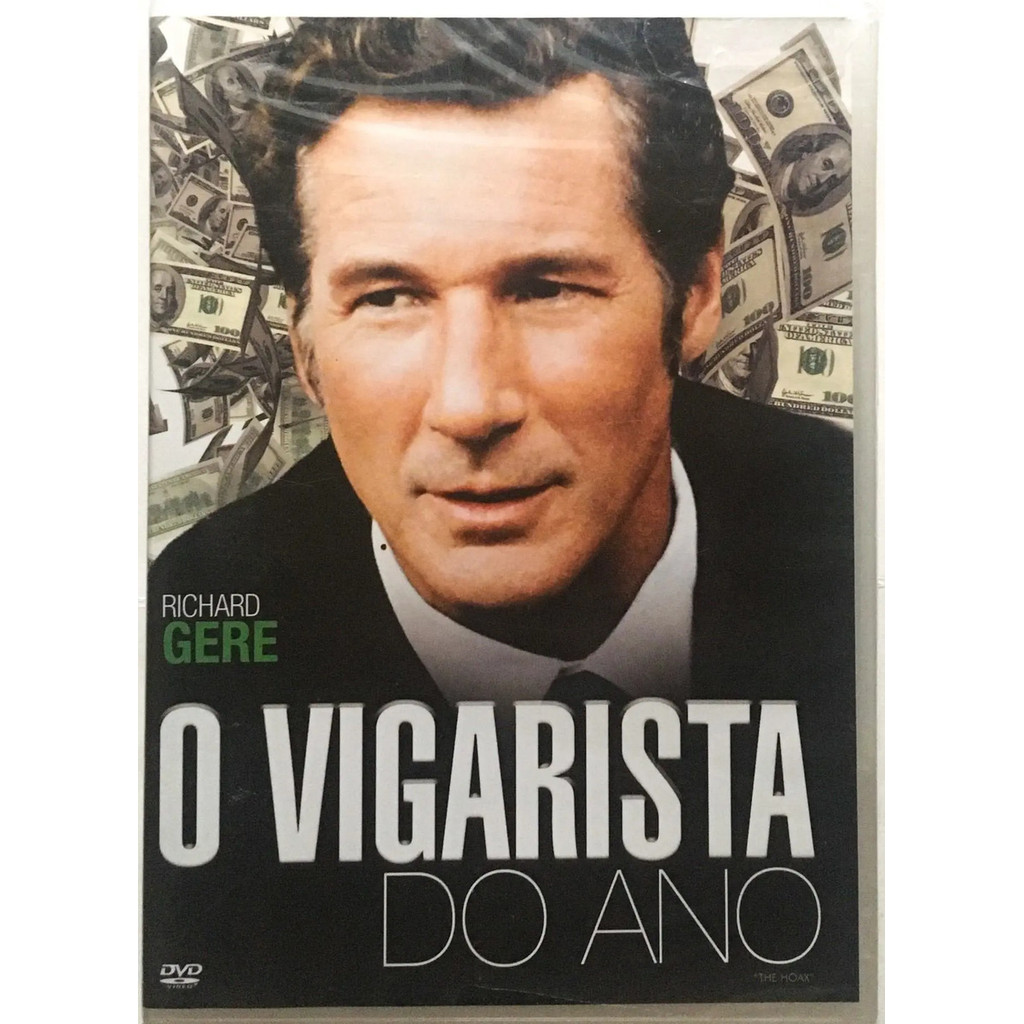 Dvd O Vigarista Do Ano  Richard Gere Original Novo Lacrado