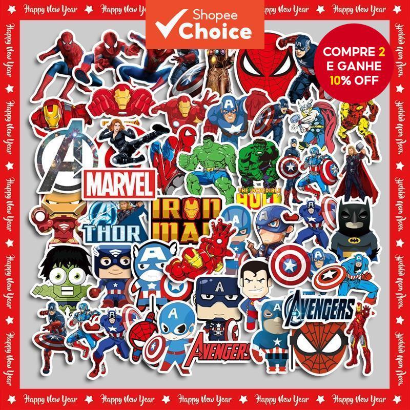 Kawaii Personagem 50 Pçs Adesivos Estéticos À Prova Dwaterproof Água Adesivo Para Tumbler Portátil Crianças Bonito Anime