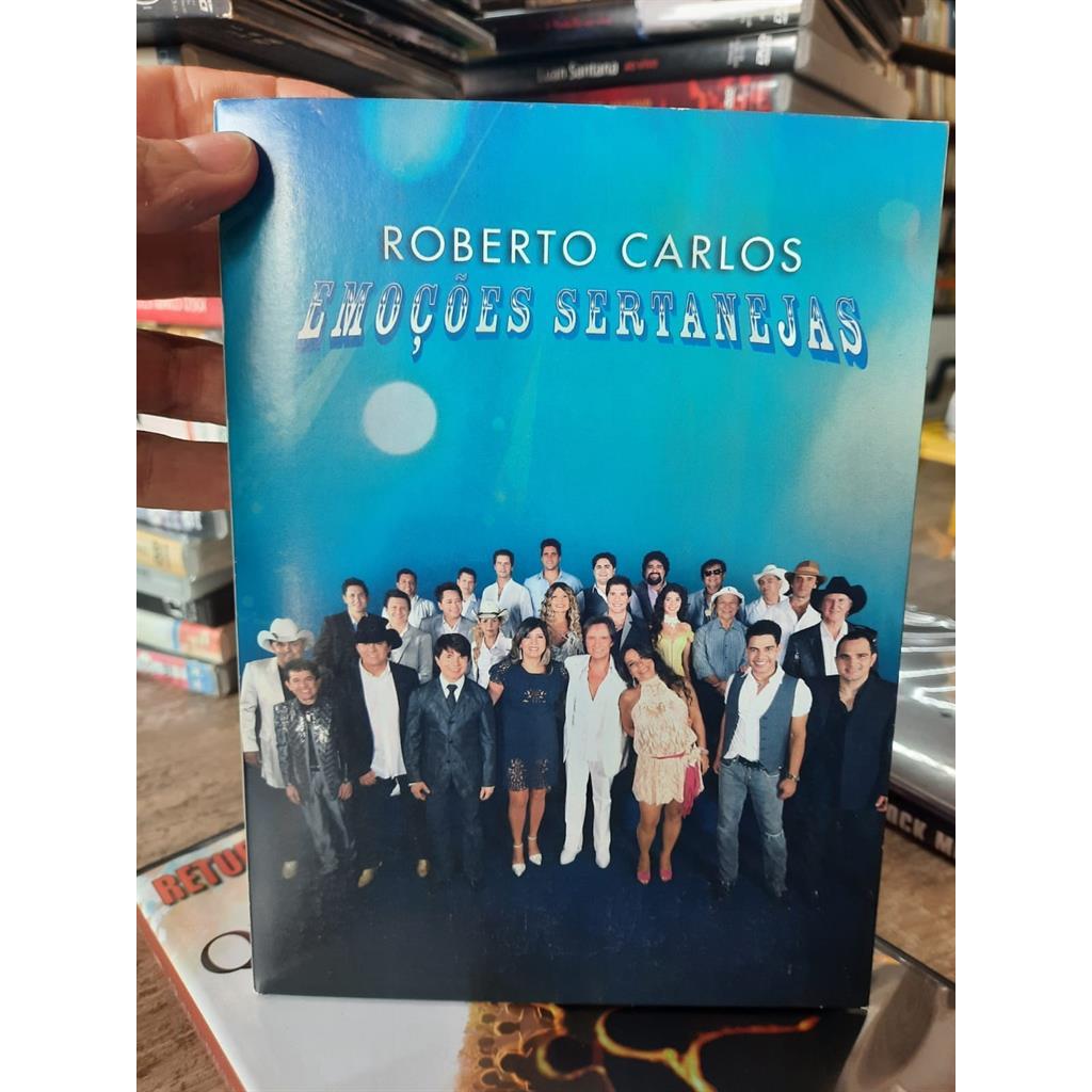 DVD DVD Roberto Carlos emoçoes sertanejas editora