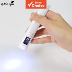 Mini Secador de Unhas Portátil UV Lanterna LED Branca Secagem Rápida Gel UV Polonês Ferramentas de Manicure