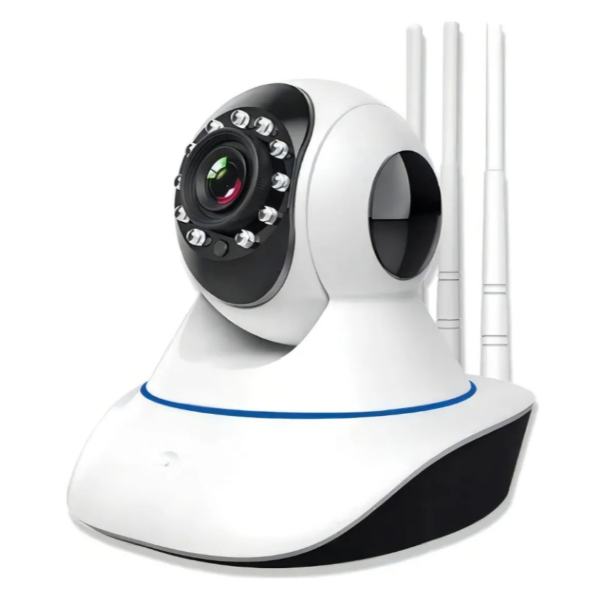 Camera De Segurança 3 Antenas Ip Wifi Sistema PixLink Yoosee Visão Noturna