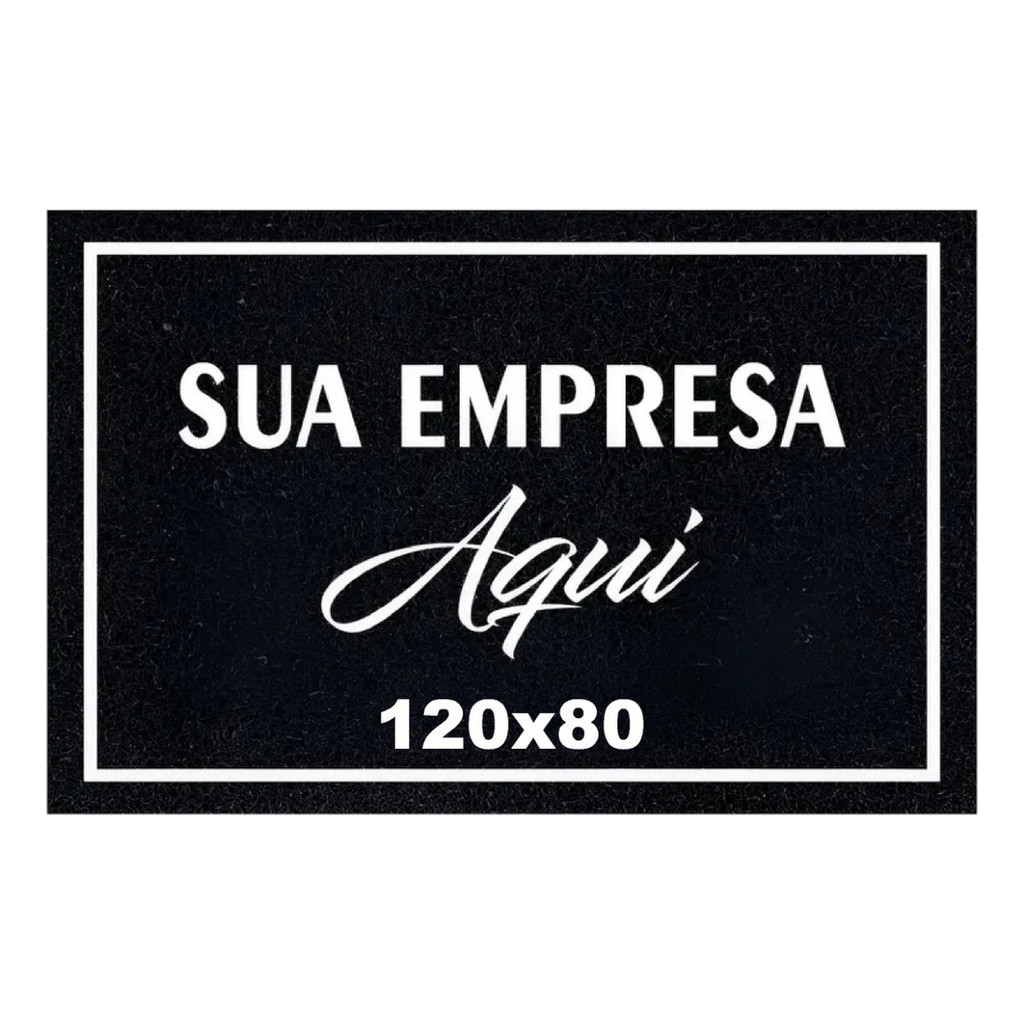 Capacho Entrada 120x80 - Personalização Para Empresa