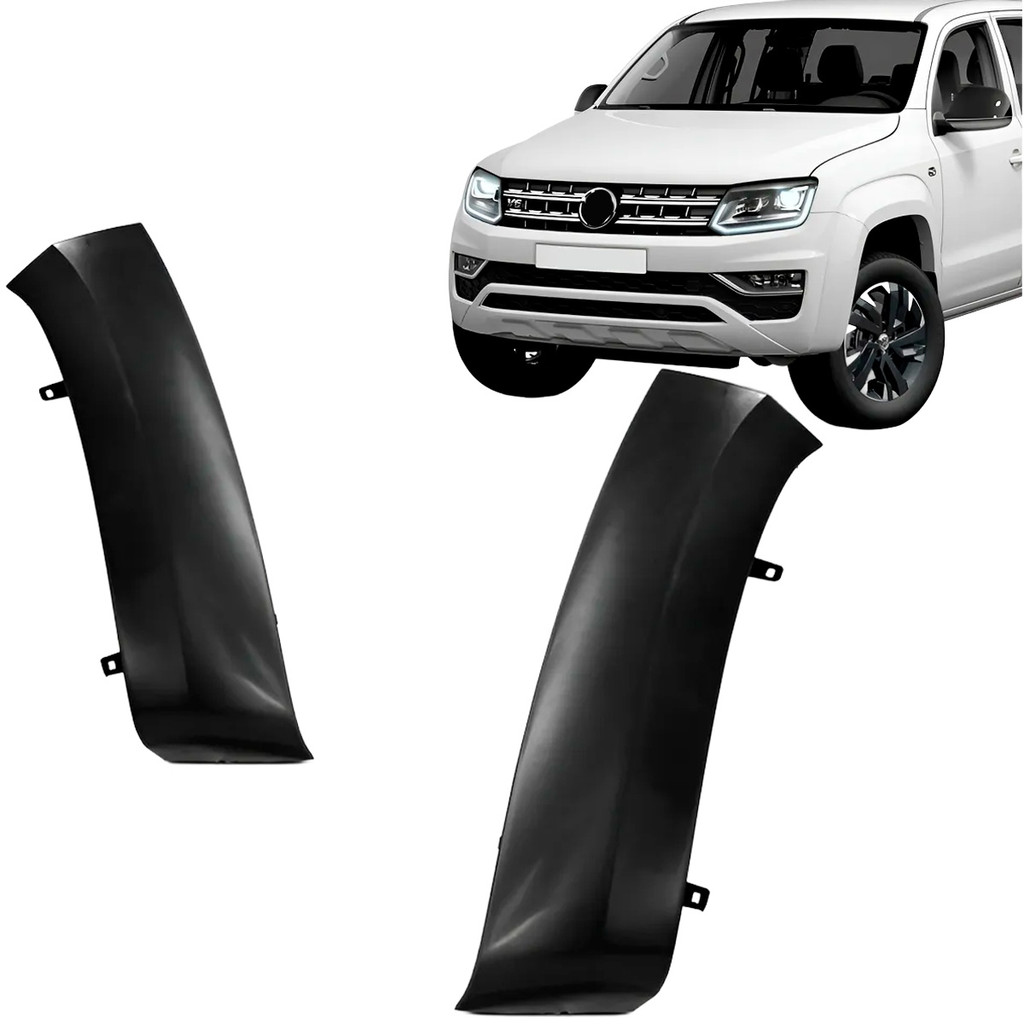 Alargador Paralama Dianteiro Amarok 2017 2018 2019 2020 2021 2022 Liso em Oferta na Shopee