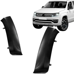 Alargador Paralama Dianteiro Amarok 2017 2018 2019 2020 2021 2022 Liso