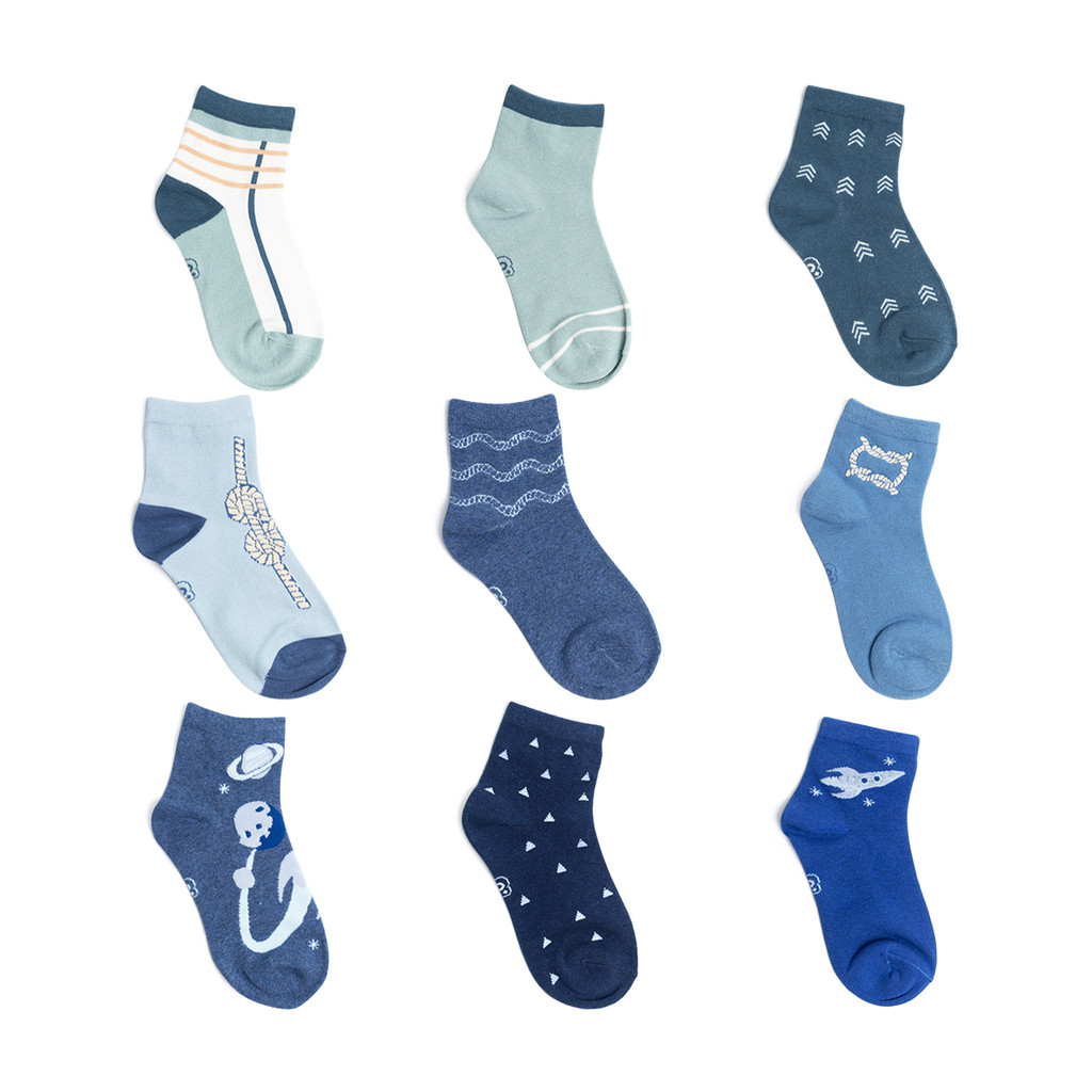 Kit 3 Pares Meia Colorida Pimpolho 35-38 (10+ Anos) Menino em Oferta na Shopee