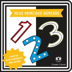 Meus Primeiros Números | Livro em Alto-contraste