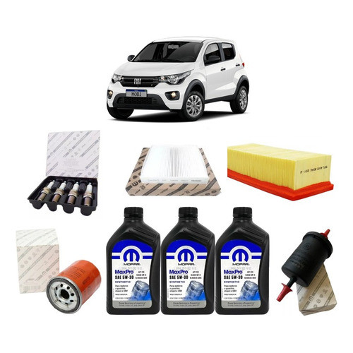 Kit Revisão Filtros Original Fiat Mobi 1.0 De 4 Cilindros em Oferta na Shopee
