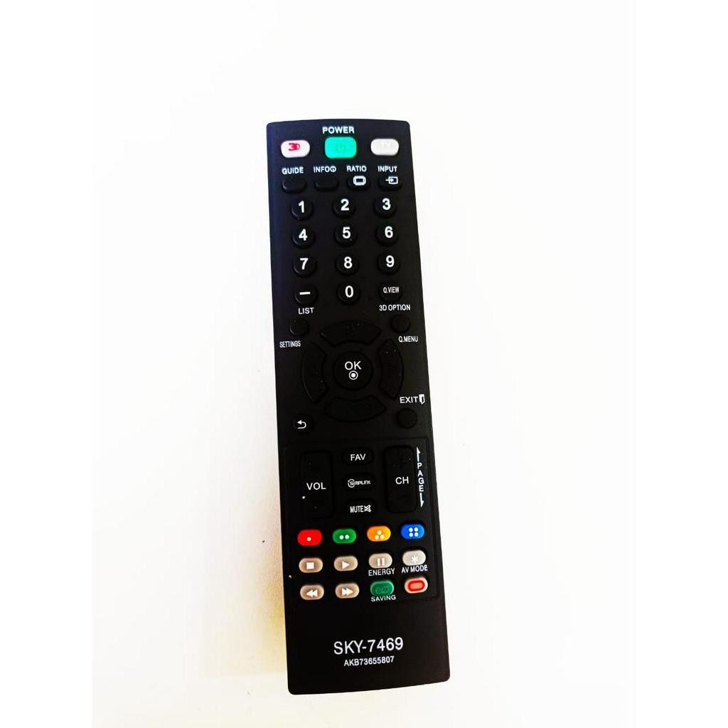 Controle Remoto TV LG LCD / LED AKB73655807 / AKB73655808 / 32LM3400 / 42LM3400
