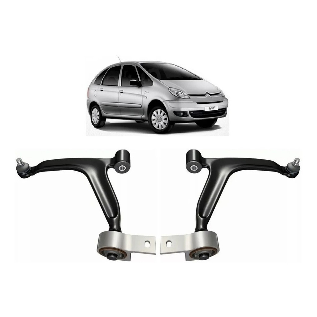Par De Bandeja + Pçs  Xsara Picasso 2000 Á 2012 Novas !!!
