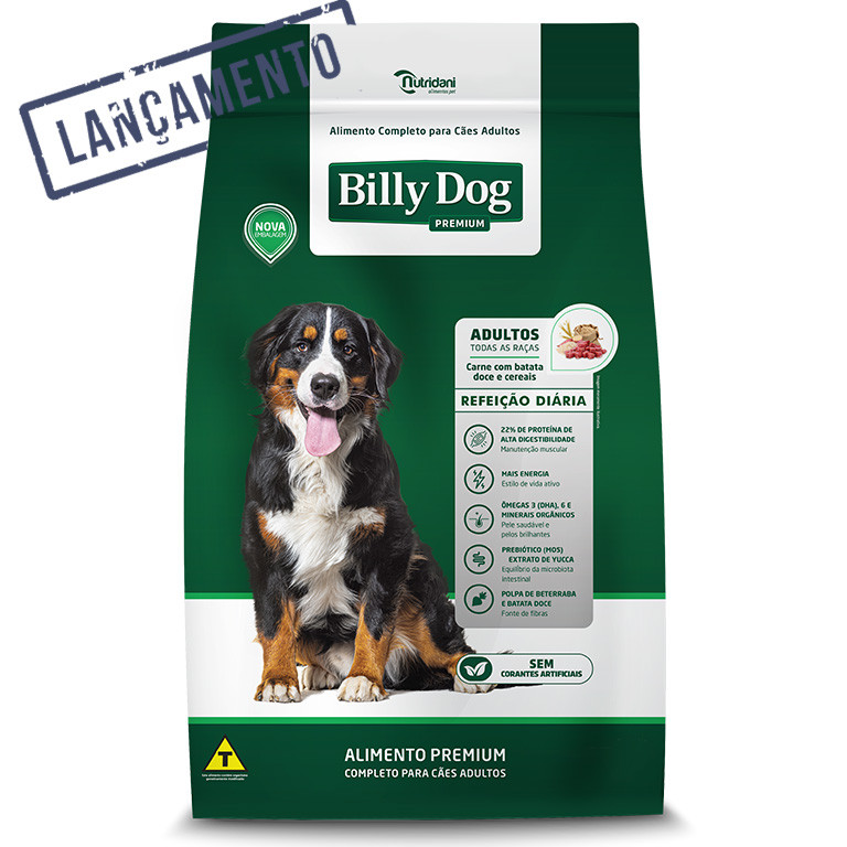BILLY DOG REFEIÇÃO DIÁRIA 15KG