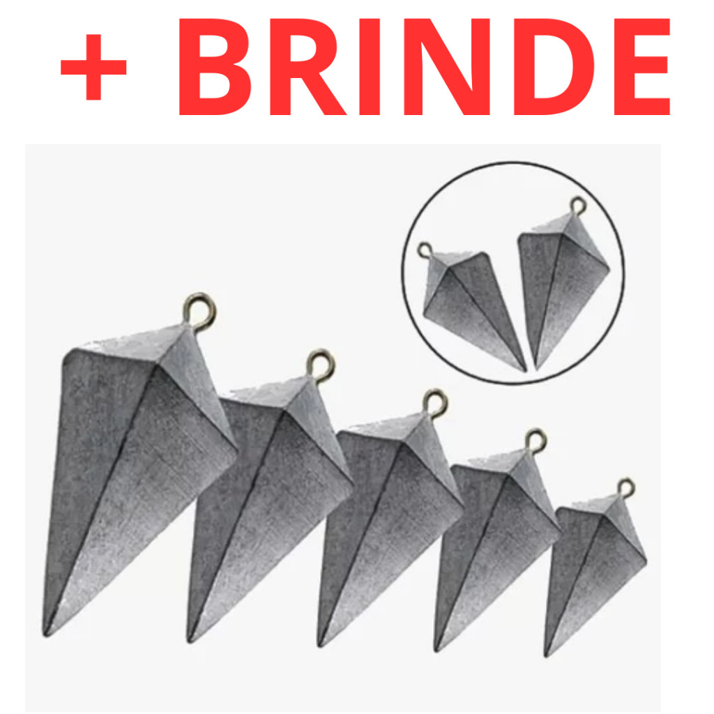 Chumbada Pesca Praia Capela  Peças Vários Pesos