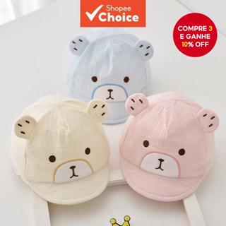 Chapéu De Sol Para Bebê Estilo Coreano , Boné De Algodão Ajustável Recém-Nascidos De 0 A 12 Meses , Proteção De Verão em Oferta na Shopee