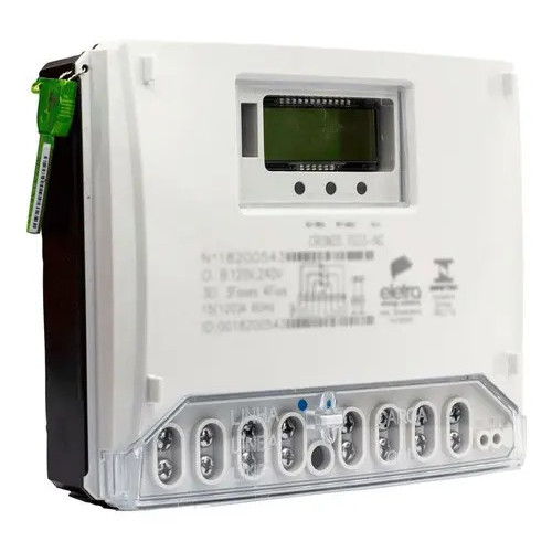 Wattímetro Digital Trifásico Eletra Cronos 7023 C/ Inmetro