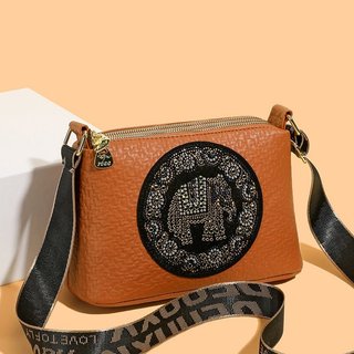 Bolsa mensageiro feminina, bolsa de ombro feminina, sacola feminina, grande capacidade, elegante, combinada, bolsa balde