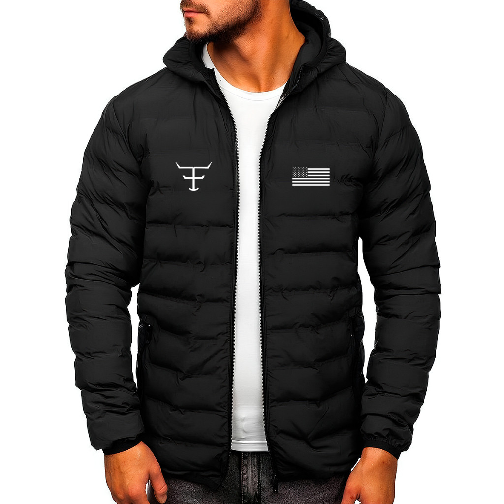 Jaqueta Bobojaco Country "texasfarm" USA Lateral TXC Rodeio Corta Vento Nylon Frio Reforçada