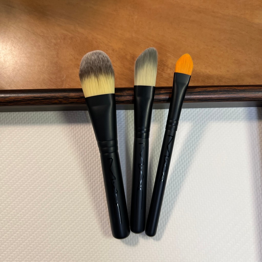 Mac Original Único Conjunto de Pincéis Grandes Pasta Líquida Pincel de Fundação Pincel Corretivo