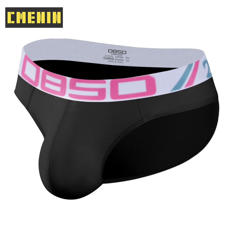CMENIN BS 1 Peça Cueca Masculina De Algodão Quente Breve Respirável Calcinha Deslizante Jockstrap Cuecas Masculinas BS31