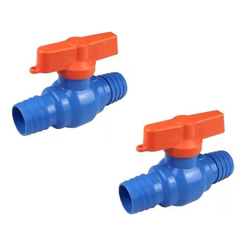 Registro Esfera Cipla 1'' Irrigação Kit Com 2 Válvulas Esféricas