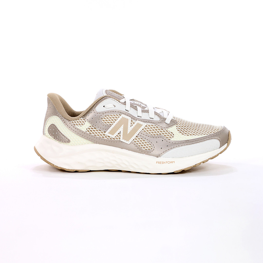 Tênis New Balance Fresh Foam Arishi V4 Bege - Feminino