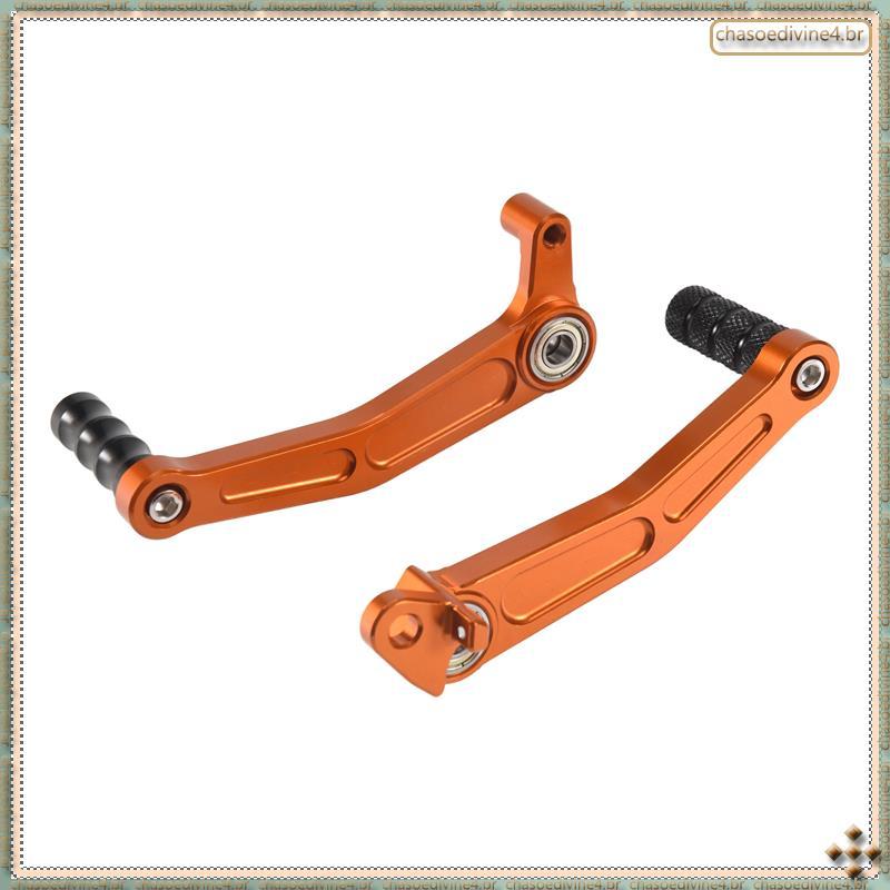 [Ykr] 1 Par CNC Boleto Pedal De Freio Alavanca De Mudança De Marcha Para RC 125 200 390 2011-2016