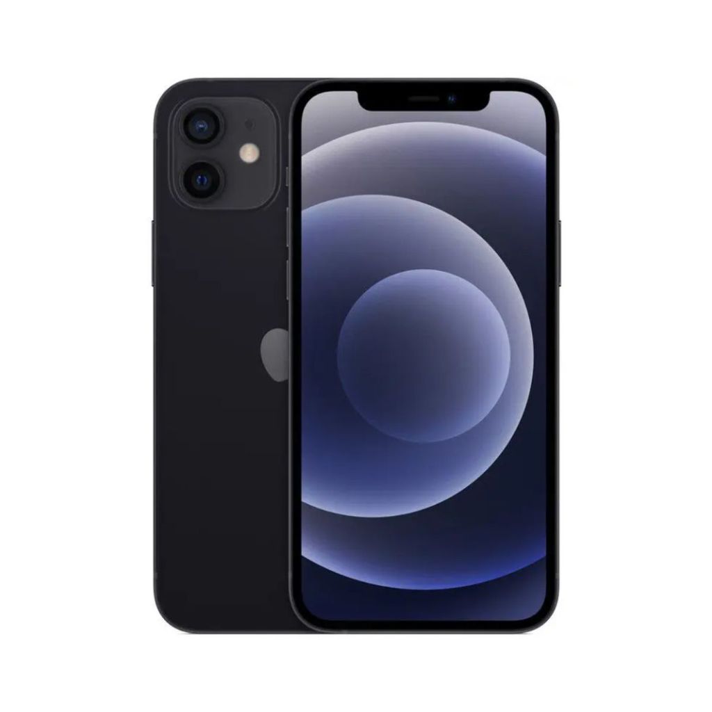 Usado: Iphone 12 256 GB Preto - Muito Bom
