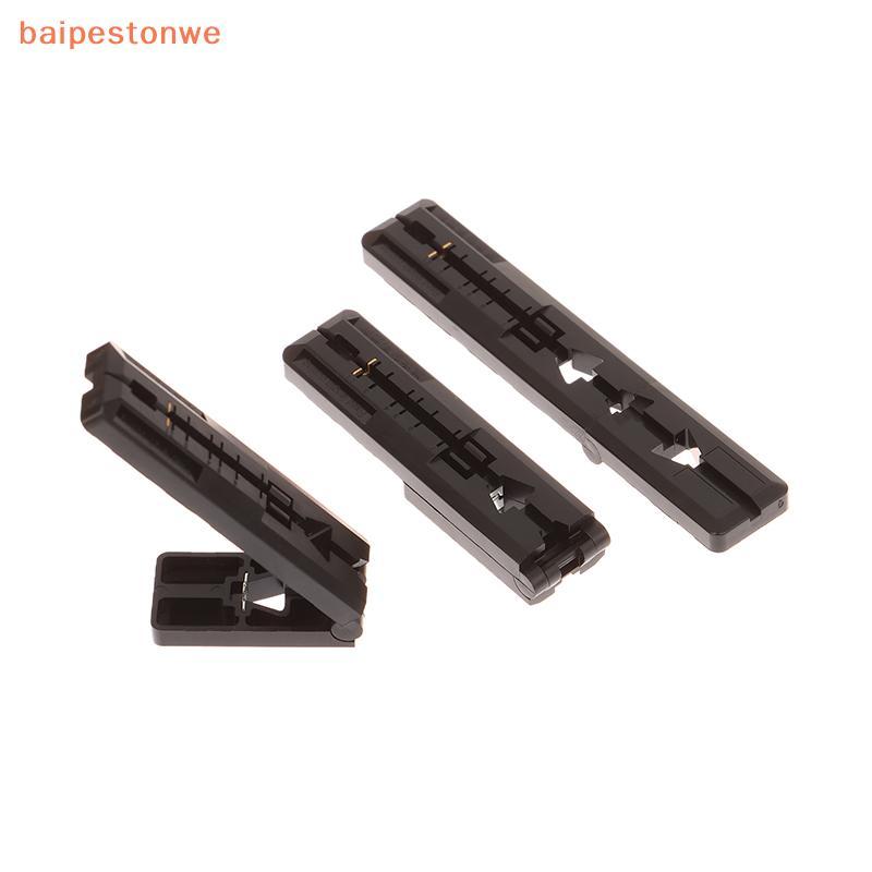[baipestonwe] 1/4 Unidades Descascador De Cabo De Fibra Óptica Dobrável Integrado Leve 2 Em 1 Trilho Guia Ferramentas De