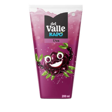 Néctar Del Valle Kapo Uva TP 200ml em Oferta na Shopee