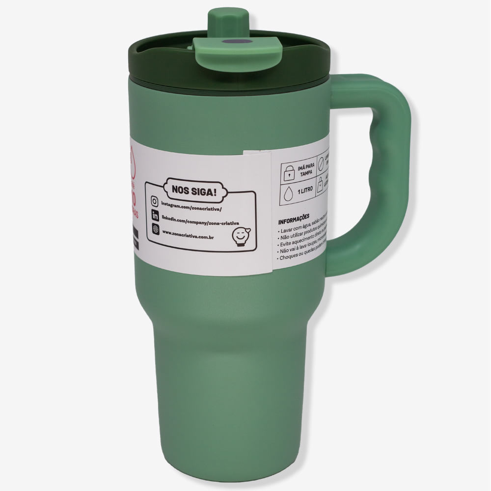 Copo Térmico Tumbler Vita Hortelã – Zonacriativa em Oferta na Shopee