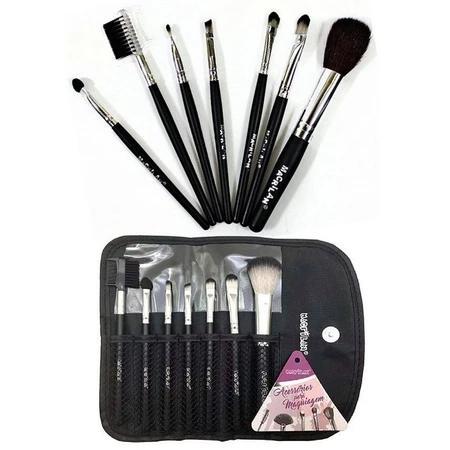 KIT KP13E COM 7 PINCEIS P/ MAQUIAGEM MACRILAN