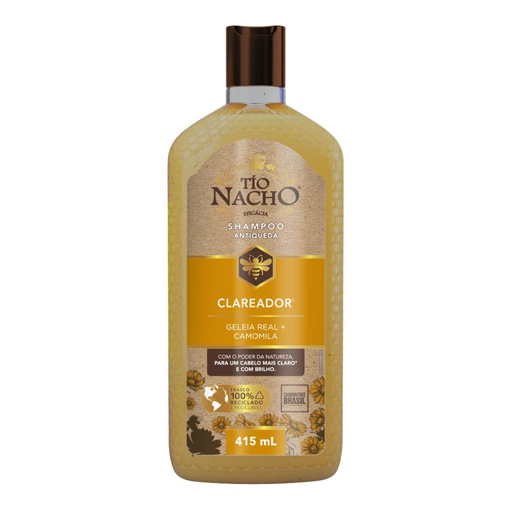 Shampoo Tio Nacho Antiqueda Clareador 415ml