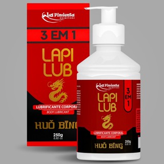 GEL LUBRIFICANTE EXCITANTE QUE GELA E ESQUENTA A PELE LAP LUB 3 EM 1 HUO BING em Oferta na Shopee