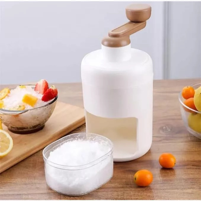 Triturador Gel Manivela Cortador Bebida Amassador Quebra Bandeja Drinks Sobremesa Preparo Vasilha