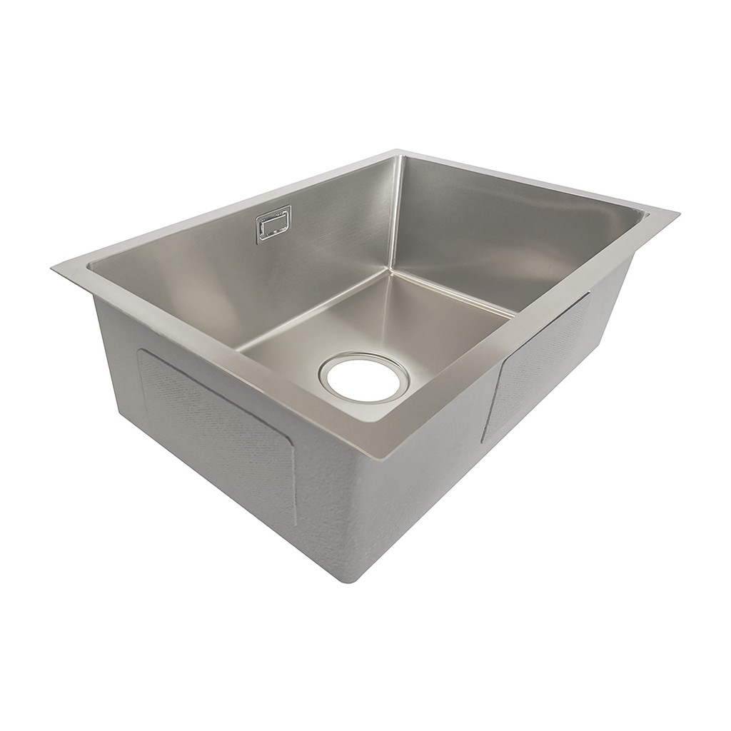 Cuba Inox de Cozinha - Embutir ou Sobrepor Gourmet 50x40  com Acessórios - Prata