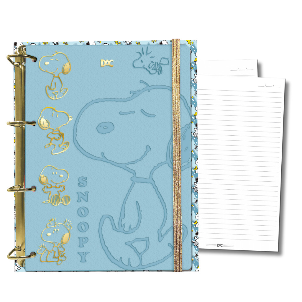 Fichário Universitário Argolado Snoopy 140 fls - DAC