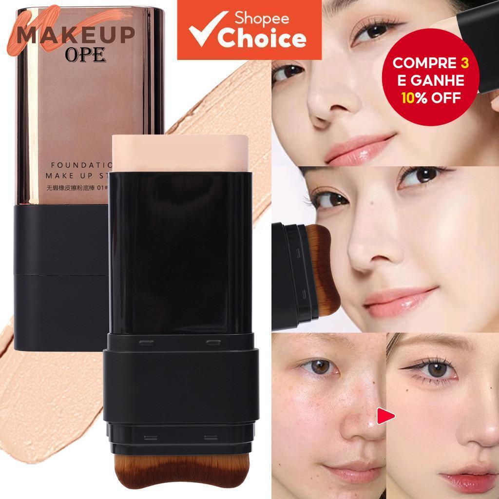 Corretivo Em Bastão Hidratante : Primer Iluminador Para Ocultar Poros E Vermelhidão , Obtendo Maquiagem Facial Impecável