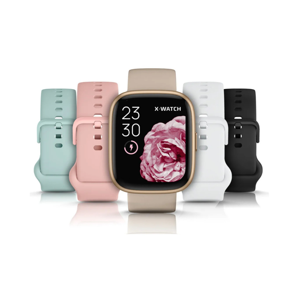 Smartwatch X-Watch Design Elegante Tela Touch em Oferta na Shopee