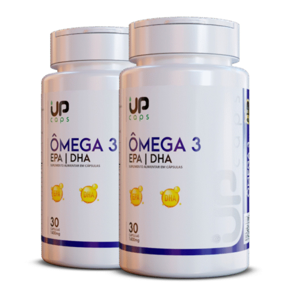 Omega 3 - Suplemento Alimentar em Cápsulas 1400mg - EPA 720mg DHA 480mg | Oleo De Peixe | Meg3