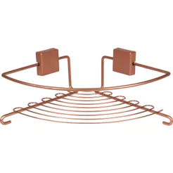 Suporte Shampoo Canto Curvy Cobre Bel